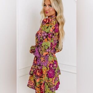 Shop Impressions Brunch Plans Floral Dress